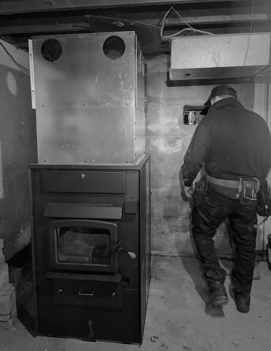 Inspection visuelle de cheminée sur la Rive-Sud de Québec — RA-MO-NET